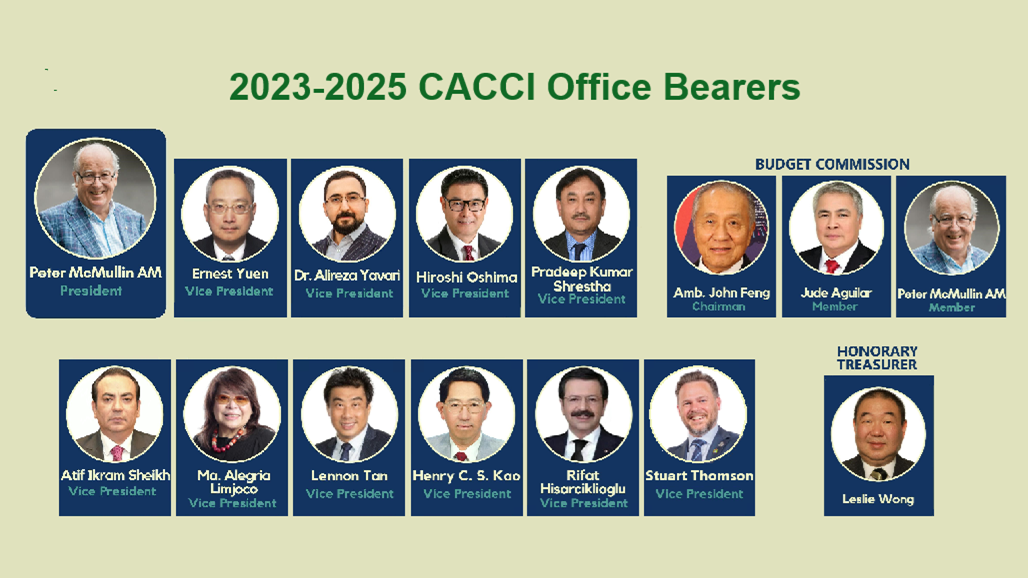 2023-2025 CACCI Office Bearers