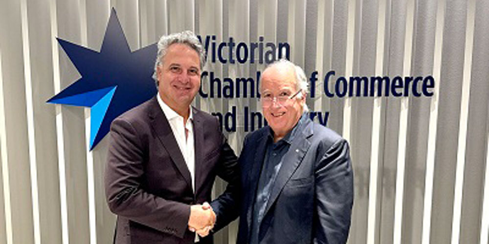 CACCI President visits VCCI CEO Paul Guerra