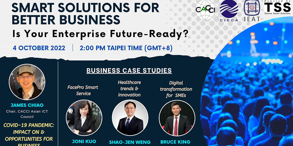 Webinar on “Smart Solutions for Better Business: Is Your Enterprise Future-Ready?” held on 4 October 2022