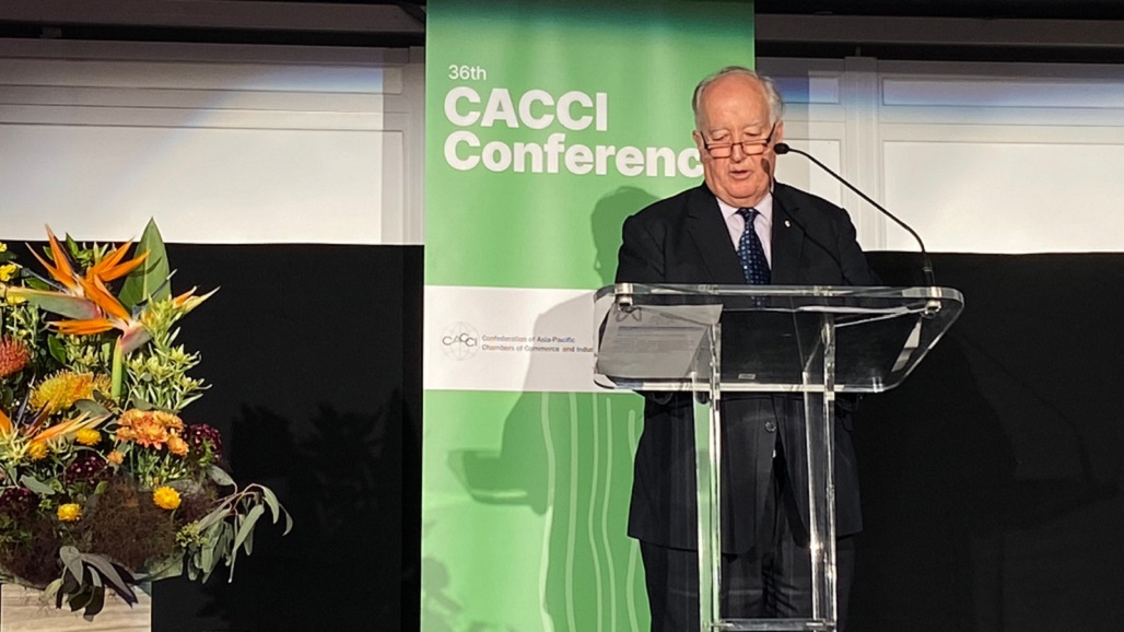 Peter McMullin AM elected CACCI President for 2023-2025