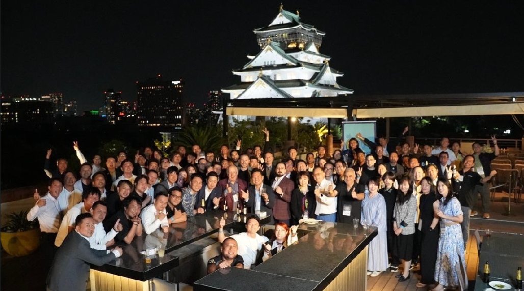 CACCI President & YEGAP Chairman co-host dinner on The Landmark Osaka Square