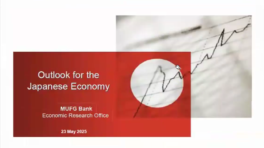 Informative webinar on Current Japanese Economy Status and Business Opportunities held on 23 May 2025