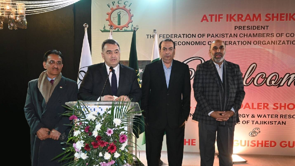 CACCI VP Atif Ikram Sheikh Hosts Tajikistan Delegation