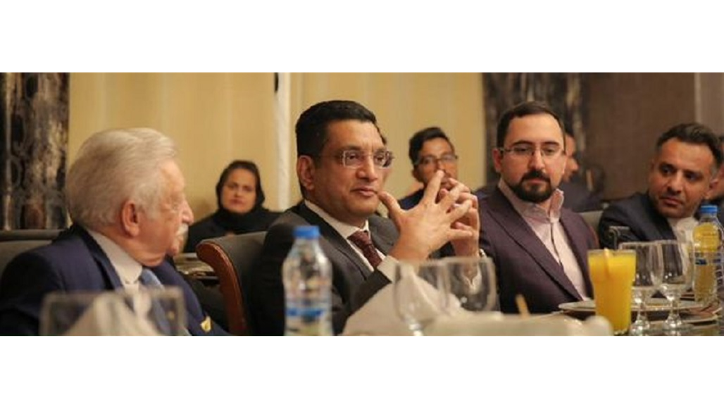 CACCI VP Dr. Alireza Yavari’s Business Dinner with Sri Lanka’s Foreign Minister Mr. Ali Sabri
