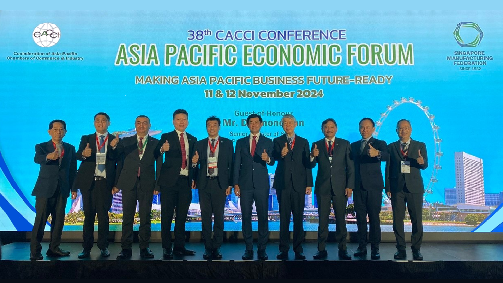 TOBB Mehmet Büyüksimitci attends the CACCI Conference