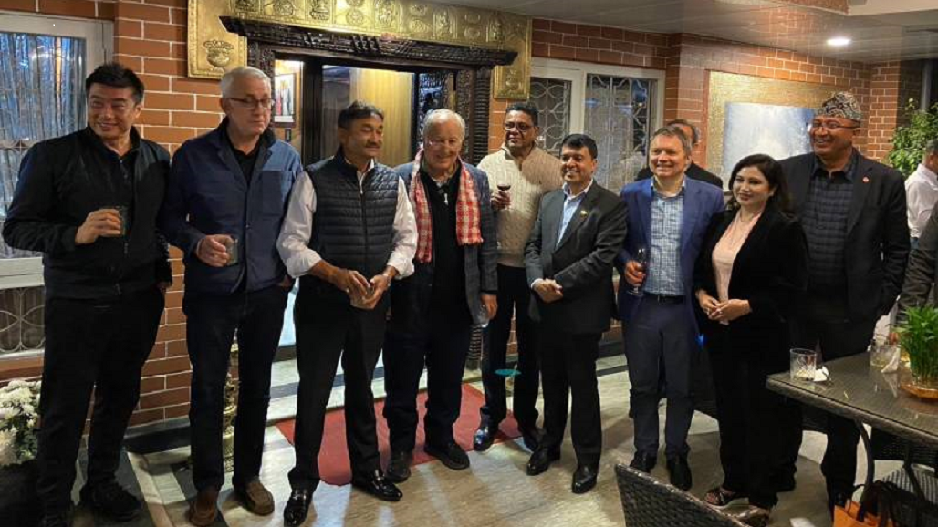 Dinner Hosted by CACCI Vice President Pradeep Kumar Shrestha