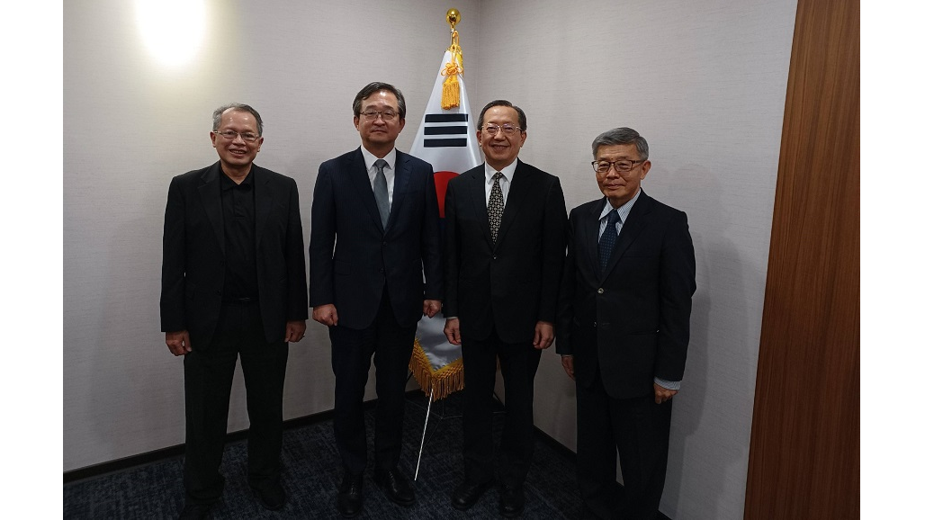 CACCI Director-General Meets with Representative of Korean Mission in Taipei