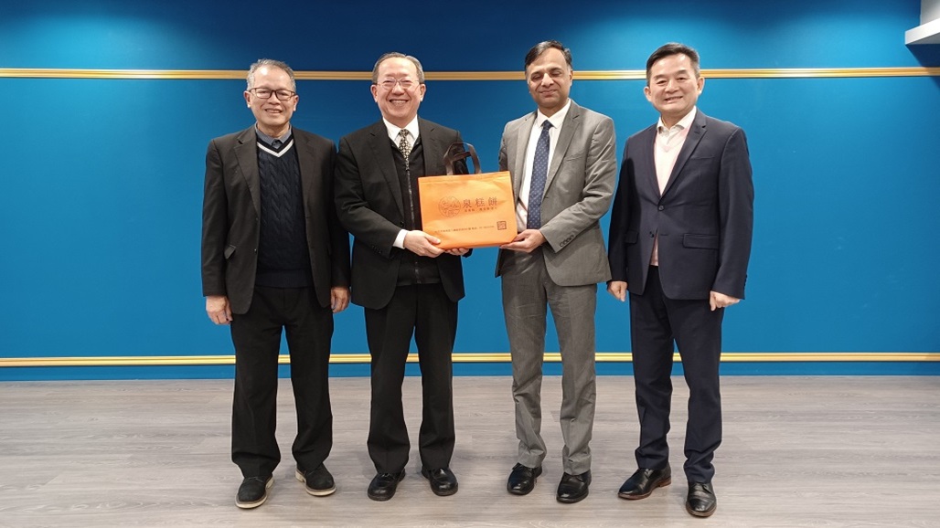 CACCI Secretariat Officers Call on India’s Representative in Taipei