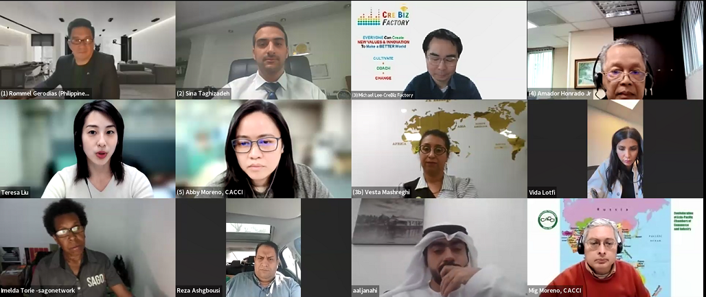 YEGAP Co-Organizes B2B Meeting with YEGs from Iran