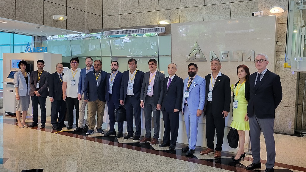 Delta Electronics receives CACCI delegates
