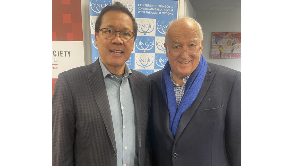 President McMullin AM meets United Nations NGOs