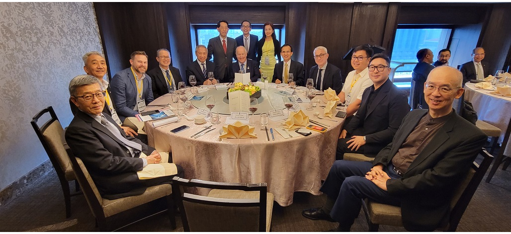 CIECA Chairman Henry Kao hosts lunch for CACCI delegates